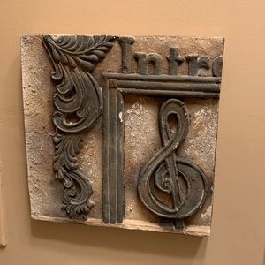 “I Think I Might Be In Treble” wall plaque